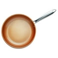 thumbnail image 2 of Gotham Steel 11" Premium Non-Stick Copper Fry Pan, Tri-Ply Stainless Steel, 2 of 5