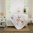 thumbnail image 4 of Disney Winnie the Pooh - Blustery Day Appliqued Baby Blanket, 4 of 4