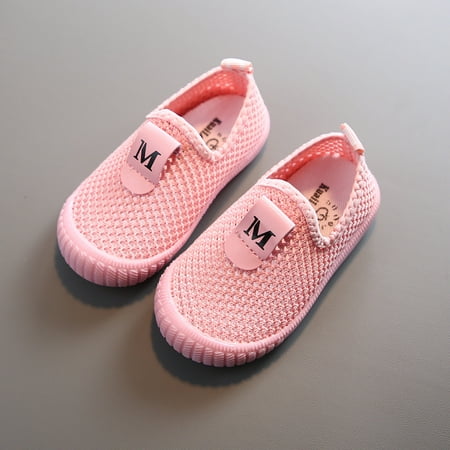 

Hunpta Kids Girls Boys Summer Soft Soled Outdoor Light Solid Casual Shoes Sneakers