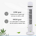 Portable Air Cooler Fan,Streamlined Tower Fan with LED,Powerful Wind