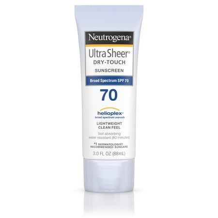 Neutrogena Ultra Sheer Dry-Touch Water Resistant Sunscreen SPF 70, 3 fl. oz