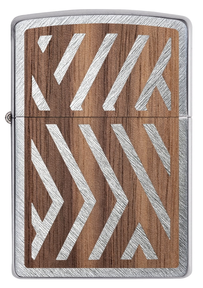 Zippo WoodChuck USA Herringbone Sweep Windproof Pocket Lighter