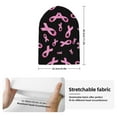 thumbnail image 2 of Susaid Breast Cancer Awareness Print Winter Beanie for Men Women, Lined Beanie Soft Warm Knit Hat Ski Cuffed Cap, 2 of 6