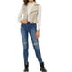 thumbnail image 2 of CHALECO CORTO SIN MANGAS DE SUEDE SINTÉTICO PARA MUJERES CHIC INSPIRADOR TAMAÑO XS BEIGE, 2 of 7