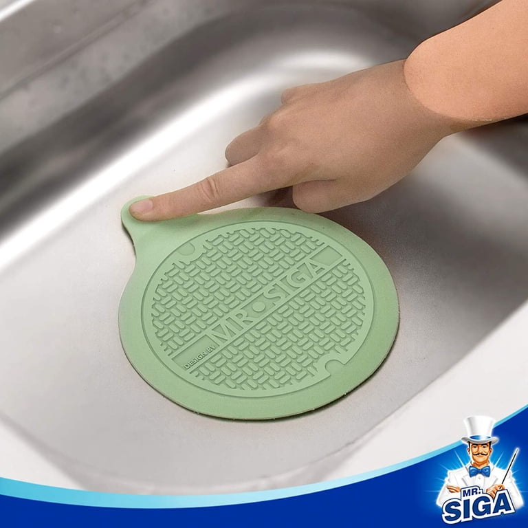MR.SIGA Silicone Bathtub Stopper, 5.1 In Diameter, 3 Pack photo 2