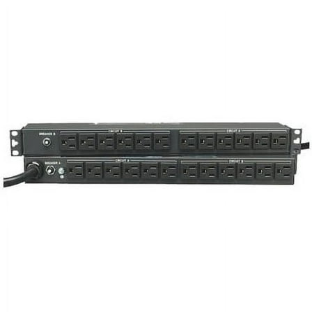 Tripp Lite 24 Outlet 2.9kW Single-Phase 120V Basic PDU 1U PDU2430