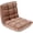 Brown, variant on WoofPaw Floor Chair, Folding Floor Gaming Chair with Back Support | Adjustable 14-Position, Soft Coral Fleece, Lazy Sofa for Reading Living Room Recliner for Adults Kids