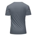 thumbnail image 3 of Cinvoph T-Shirts pour Hommes Décontractés pour Entraînement Gym Course T-Shirts d'Été Col Rond Manches Courtes, 3 of 3