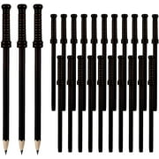 UgyDuky 24 Pieces Wizard Wand Pencils, Wizard Party Favors, Novelty Magic Stick Theme Party Birthday First Day