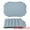 Light Blue, variant on Unique Bargains Set of 6 Solid Placemats Leather Placemats for Kitchen Dining Light Blue