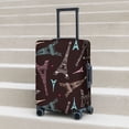 thumbnail image 6 of Gukieu Eiffel Tower Print Suitcase Protective Cover, Elastic Zipper Buckle Suitcase Protective Cover, Suitable for Travel, Business Trip-Small, 6 of 7
