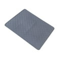 thumbnail image 5 of Dog Mat under $5! Yannianjz Reusable Dog Training Pads, Washable Pee Pads for Dogs, Non-Slip Leak-Proof Dog Mat for Food and Water, Dogs Kennel Crate Pad for Floor Protection, 5 of 9