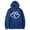 (Type 2)Blue, variant on Otvok Womens Casual Long Sleeve Print Ladies Hooded Sweatshirt Tops Blouse
