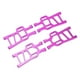 thumbnail image 4 of Juego de 4 brazos de suspensión delanteros y traseros para HSP Racing 94111 1/10 RC Car Upgrade Parts Replacement Purple, 4 of 14