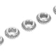 thumbnail image 3 of 50 Uds. De cuentas para rastas de pelo, aleación de Zinc, anillos para decoración de barba y pelo, accesorios de joyería DIY, 3 of 8