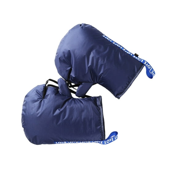 Necvior Motorcycle Handlebar Gloves Winter Cycling Handlebar Mitts Handle Grip Gloves