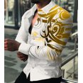thumbnail image 1 of Camisas hawaianas con notas musicales, camisas de moda con estampado 3D, camisas de moda para hombres, blusas casuales de playa, blusas con solapa, ropa para hombres con botones, 1 of 6