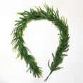 thumbnail image 6 of 9FT Artificial Norfolk Pine Garland - Faux Christmas Garland Fake Green Garland for Fireplace,Table, Staircases Handrailings, Mantle, Window, Indoor Outdoor, Home Holiday Decor(Green,106x3"), 6 of 9