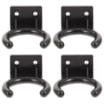 thumbnail image 1 of 4pcs Microphone Holder Microphone Wall Hanger Wall Mount Microphone Holder Tool, 1 of 2