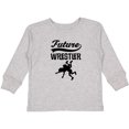 thumbnail image 3 of Inktastic Wrestling Future Wrestler Boys Long Sleeve Toddler T-Shirt, 3 of 5