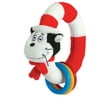 Manhattan Toy Dr. Seuss Cat in The Hat Take and Shake Ring Rattle and Teether Toy