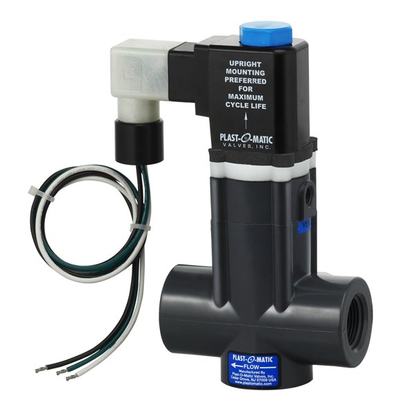 Plast-O-Matic EASYMT4V12W24PP Solenoid Valve