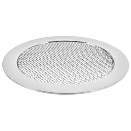 DEEPCRAFF Acoustic Guitar Soundhole Cover Metal Silver for Guitar Practice Performance 1Set