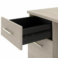 thumbnail image 2 of Somerset 72W Desk with Hutch and File Cabinet in Sand Oak - Engineered Wood, 2 of 7