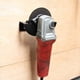 thumbnail image 4 of Soporte para Amoladora Angular, Pulidora, Estante de Almacenamiento Universal de Metal de 5 Pulgadas, Soporte de Pared para Bancos de Trabajo y Taller, 2 Piezas, 4 of 5