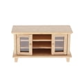 thumbnail image 1 of Mueble de Televisor Casa de de Muñeca / Modelo de pequeña sala de TV para Decoración 1:12 Casas de .5 x 4.5 x 7cm Madera natural Hugo Mueble de TV para casa de muñecas, 1 of 8