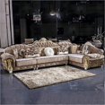 thumbnail image 1 of living room furniture modern fabric sofa European sectional sofa set a1274 My Lux Decor Round, 1 of 5