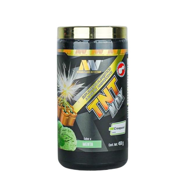 Advance Nutrition | TNT NOX Pre-Workout con Creatina Creapure® | Sabor Menta