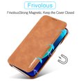 thumbnail image 5 of SaniMore for iPhone 14 Pro 6.1" Case [RFID Blocking], Camera Protection Card Slot Ultra-Thin PU Leather Magnetic Wallet Cover with Practical Bracket Shockproof Protective Shell, Brown, 5 of 7
