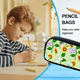 thumbnail image 4 of Lindo estuche para lápices girly boy, papelería escolar de gran capacidad, caja de almacenamiento para rotuladores de crayones Adepaton CPB-US-XD72-3, 4 of 5