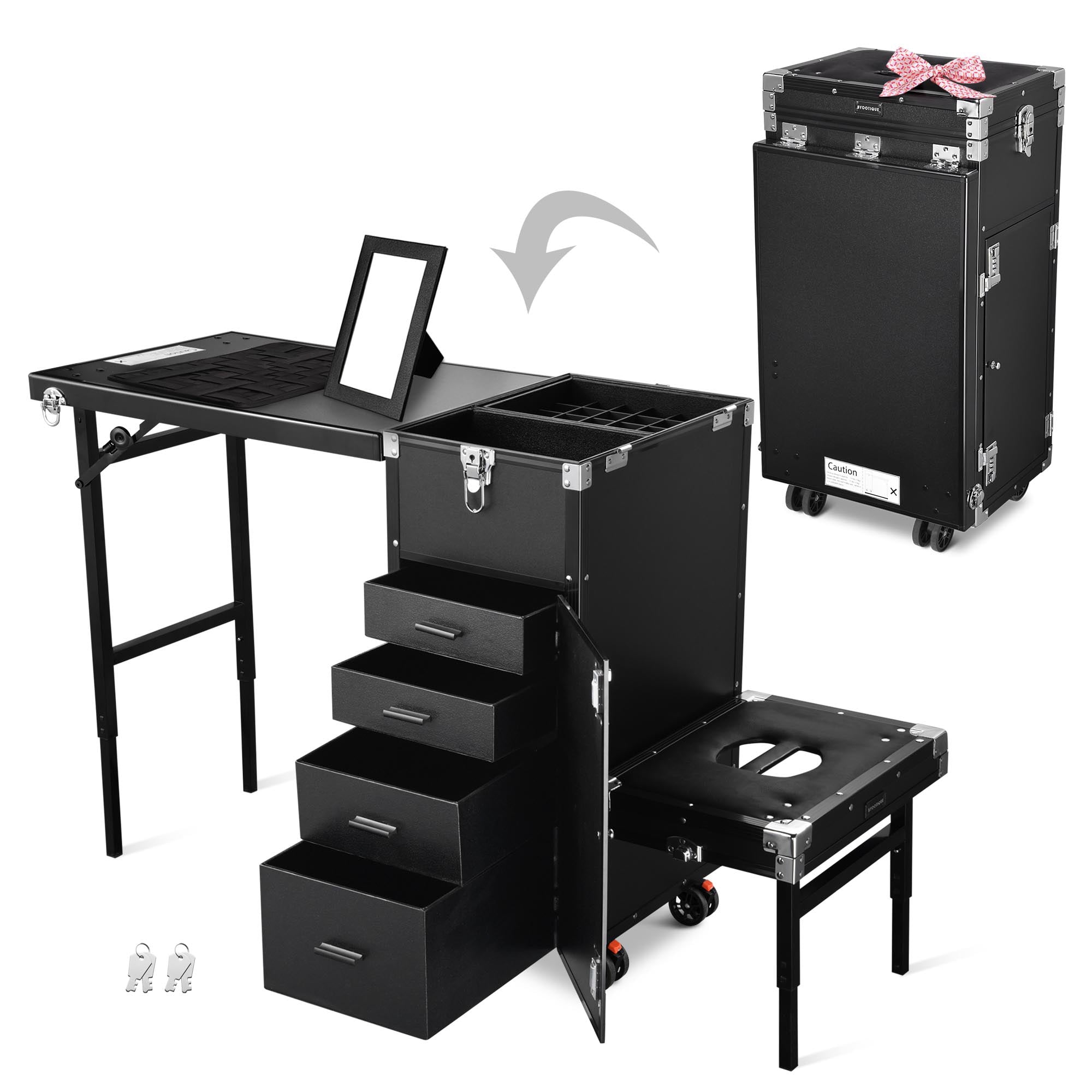 Black with Stool