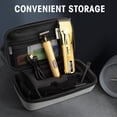 thumbnail image 3 of yeacher Dual-Purpose LCD Display Hair Clipper Set for Men, USB Rechargeable Grooming Kit with Styling Combs, Black & Gold Options, 2-in-1 Design for Home Use, 3 of 7