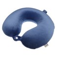 thumbnail image 1 of Almohada en U Espuma de Memoria Unique Bargains Hogar Viajes Oficina Azul, 1 of 7