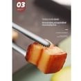 thumbnail image 4 of Inteprter Pinza para alimentos, pinza para postres, pinzas para barbacoa, pan frito, utensilio de cocina, pinzas universales antideslizantes para Type2 NO2, 4 of 6