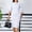 White, variant on Women's Crew Neck Bodycon Pencil Dress with Peplum, 3/4 Sleeve Office Wear to Work Dress White,S