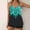 003 Mint Green, variant on Women's Black One Piece Bathing Suit Ruched Tummy Control Swimsuit