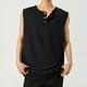 thumbnail image 1 of pstuiky Camisetas sin mangas para hombre, Camiseta de tirantes vintage de color liso con botones para hombre, ideal para el tiempo libre y el fitness. Chaleco de hombre l, 1 of 5