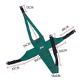 thumbnail image 5 of Arnés de sujeción para silla de ruedas BRILLAR arnés médico de protección contra caídas Rojo Verde, 5 of 5