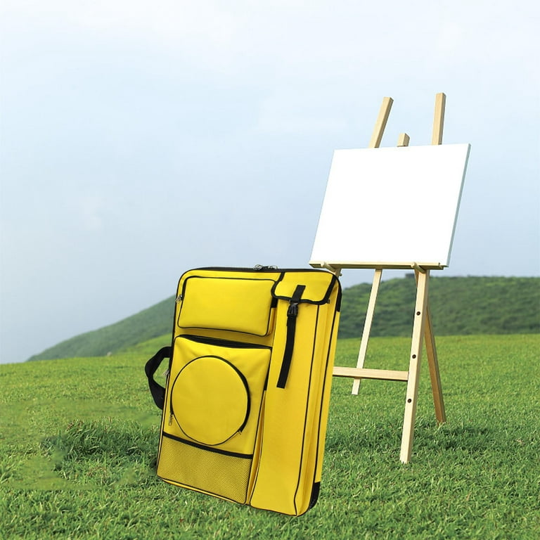 VikYel Large Size Art Portfolio Tote with Nylon Shoulder, Art Portfolio  Case 24 x 36 Inches, Poster Board Storage Bag, Drawing Painting Sketch Bag  for