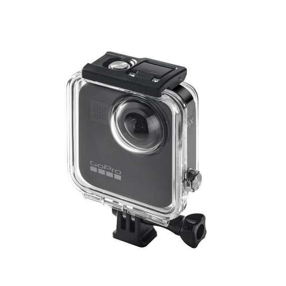 Bigcan Waterproof Housing for GoPro MAX Action Camera - Transparent Dive Case with 40m Water Resistance, Secure Locking Mechanism, and High-Clarity Glass Lens