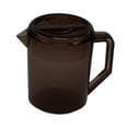 thumbnail image 4 of Jarra de agua, jarra de té helado, recipiente hermético para bebidas, recipiente para bebidas para restaurante, cocina, refrigerador, 1,5 l Marrón, 4 of 8