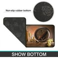 thumbnail image 5 of 2 Pieces 3D Wine Decor Themed Kitchen Mats and Rug Set Kitchen Mat - Water Absorb Microfiber Kitchen Rug Wine Decorations for Kitchen 17"x47"+17"x23" Wine Glass Rugs, 5 of 5