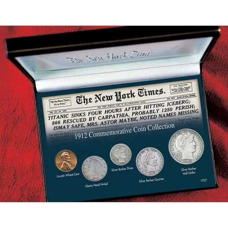 New York Times Titanic 1912 Commemorative Coin Collection