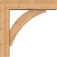 thumbnail image 3 of Ekena Millwork 7 1/2"W x 34"D x 34"H Thorton Block Smooth Bracket w/ Offset Brace, Western Red Cedar, 3 of 25