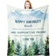 thumbnail image 1 of LHSHID Mom Birthday Unique Birthday Gift Blankets Gift Blanket Flannel Soft and Comfortable Anti static Bed Sofa Blanket 50x60in, 1 of 5