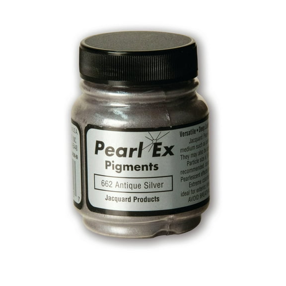 Pearl Ex Powdered Pigments - Antique Silver - (.5/.75 oz)